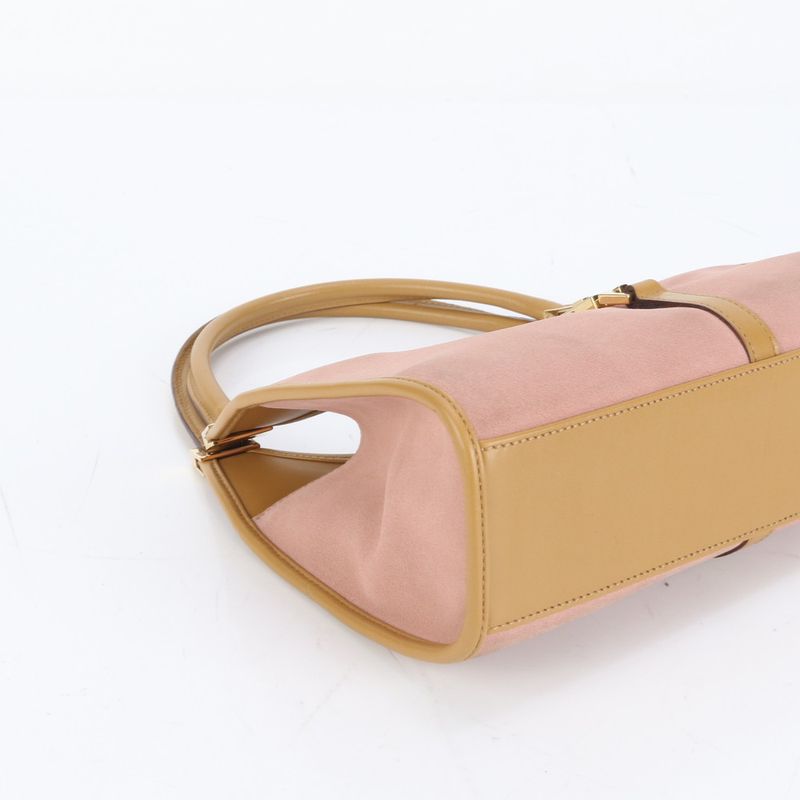 Gucci Jackie 002 1068 Leather Tote Bag Shoulder Hand Gold Hardware Women's ECE