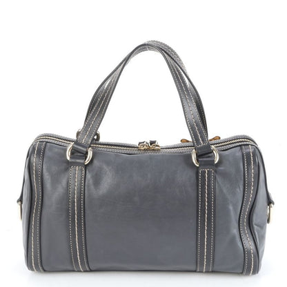 Gucci Duquessa Ribbon 181487 Leather Mini Boston Tote Bag Shoulder Hand Ladies