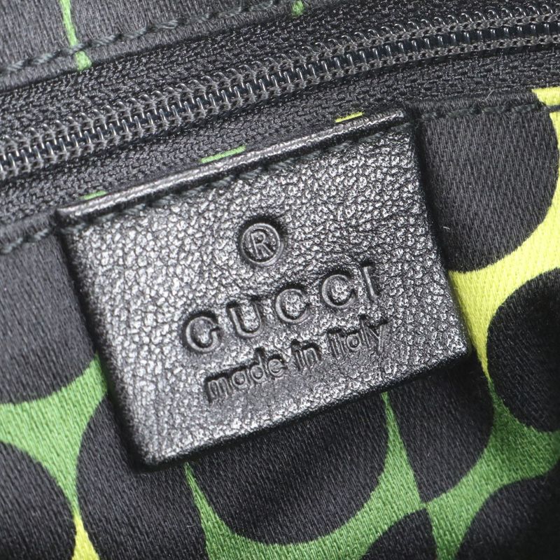 Gucci Duquessa Ribbon 181487 Leather Mini Boston Tote Bag Shoulder Hand Ladies