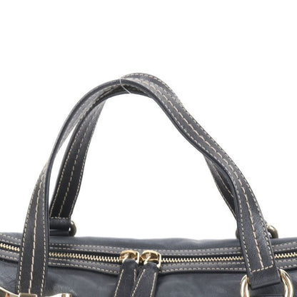 Gucci Duquessa Ribbon 181487 Leather Mini Boston Tote Bag Shoulder Hand Ladies