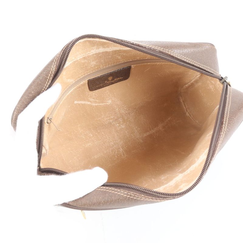 Vintage Old Gucci GG Supreme Sherry Line 56.02 Leather Shoulder Bag Crossbody