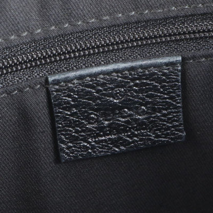 Gucci GG Canvas Abbey 141471 Leather Tote Bag Shoulder Hand Black Women's ECE