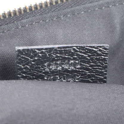 Gucci GG Canvas Abbey 141471 Leather Tote Bag Shoulder Hand Black Women's ECE