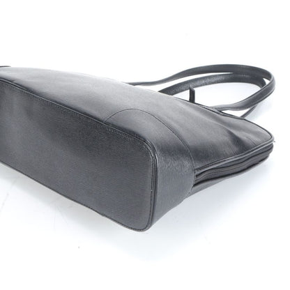 Gucci 002 1122 Leather Tote Bag Shoulder Hand Black A4 Ladies ECE Df41-2