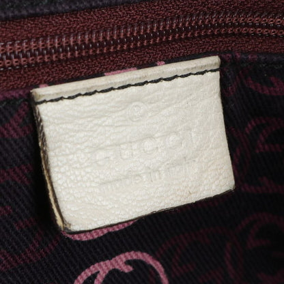 Gucci Princy Ribbon 163805 Leather Tote Bag Shoulder Hand Gold Hardware Women's