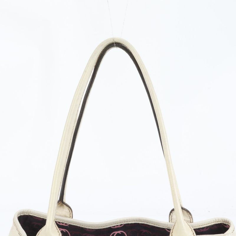 Gucci Princy Ribbon 163805 Leather Tote Bag Shoulder Hand Gold Hardware Women's