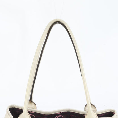 Gucci Princy Ribbon 163805 Leather Tote Bag Shoulder Hand Gold Hardware Women's