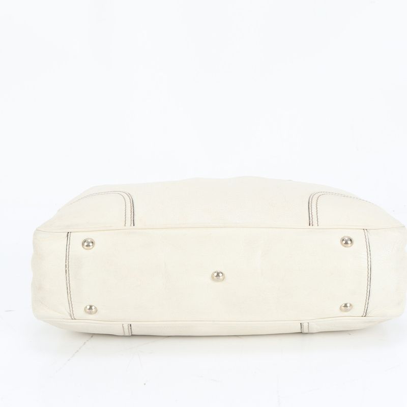 Gucci Princy Ribbon 163805 Leather Tote Bag Shoulder Hand Gold Hardware Women's