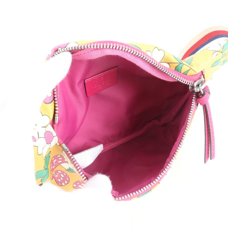 Gucci Children's 502095 Leather Body Bag Crossbody Body Waist Pouch Shoulder