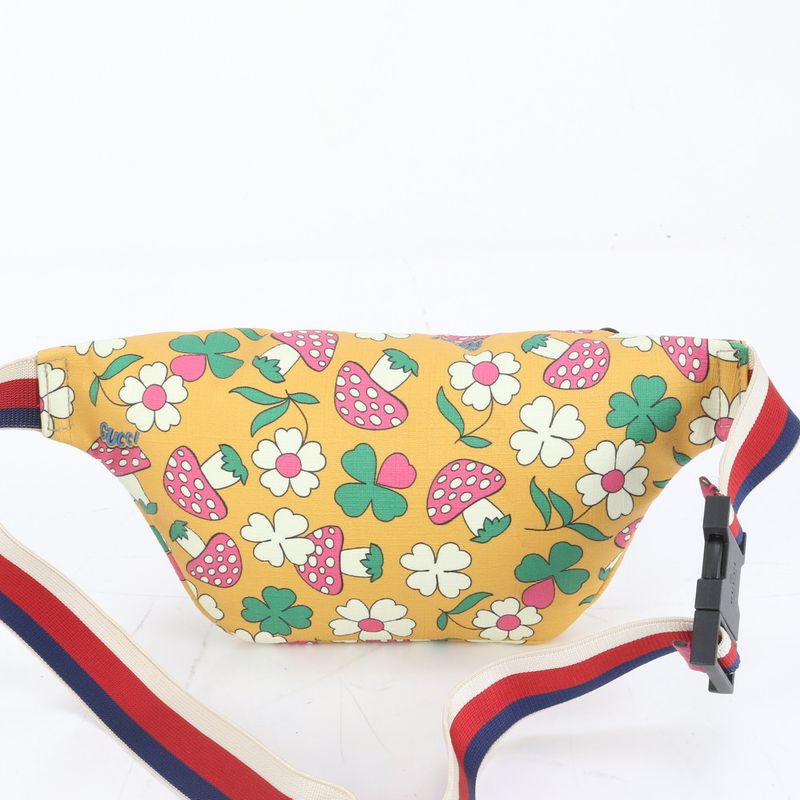 Gucci Children's 502095 Leather Body Bag Crossbody Body Waist Pouch Shoulder