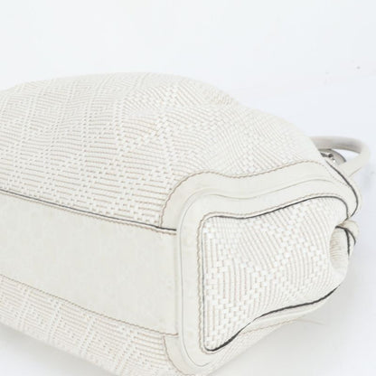 Gucci Diamante Shima Sookie 211944 Leather Tote Bag Shoulder Silver Hardware A4