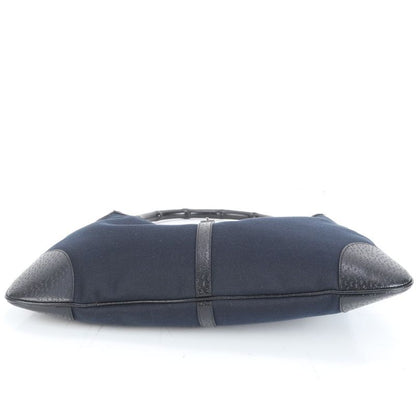 Gucci Bamboo Kandensky 001 4061 Leather Shoulder Bag One Shoulder Black Ladies