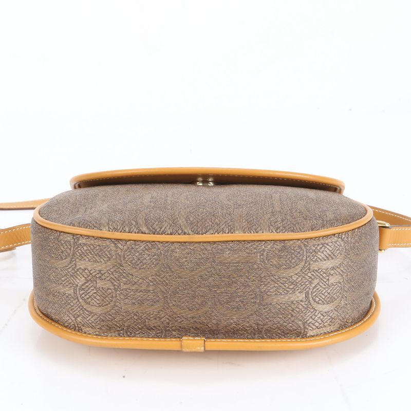 Vintage Old Gucci Control Card Included 007 14 Leather Shoulder Bag Crossbody