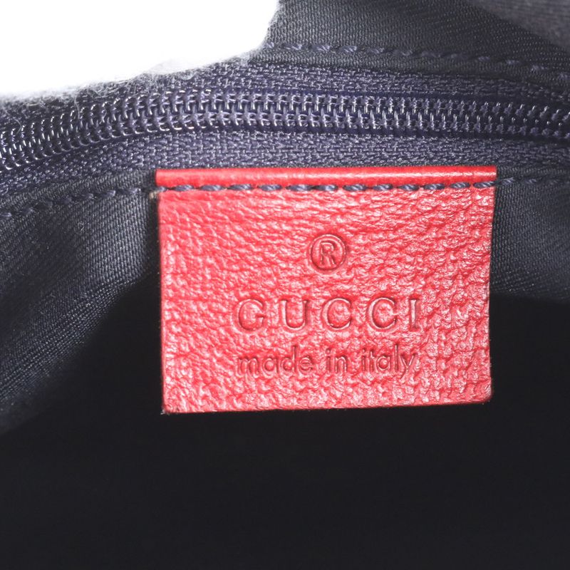 Gucci Abbey 130942 Leather Tote Bag Mini Boston Shoulder Hand Ladies ECE Df37-9