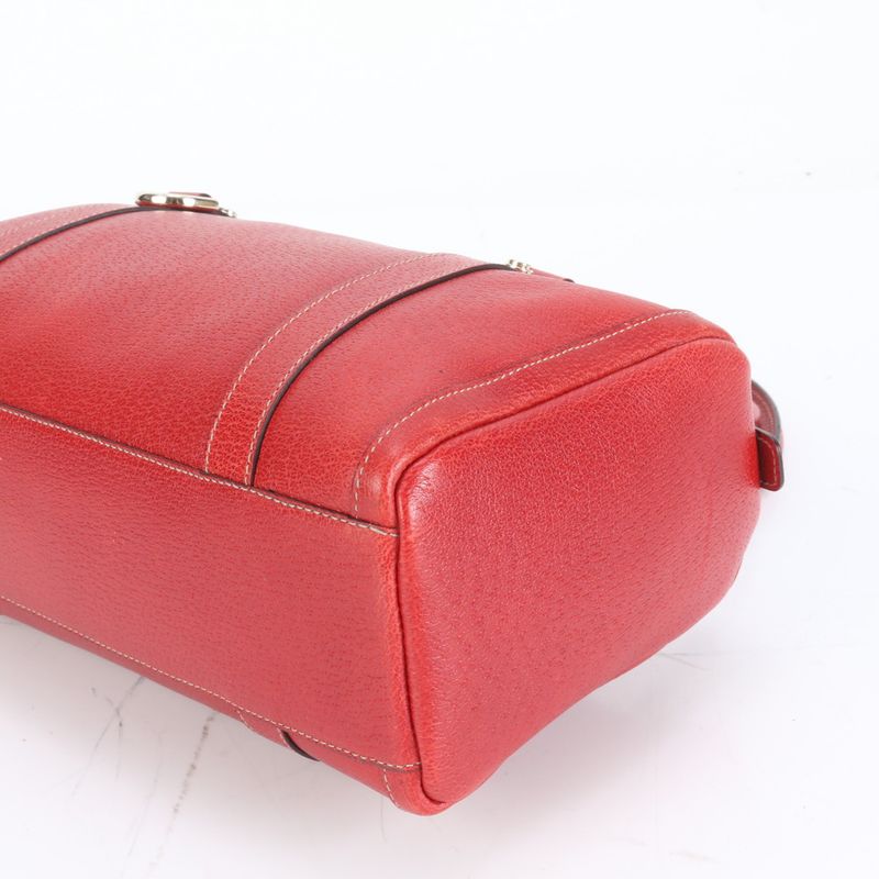 Gucci Abbey 130942 Leather Tote Bag Mini Boston Shoulder Hand Ladies ECE Df37-9