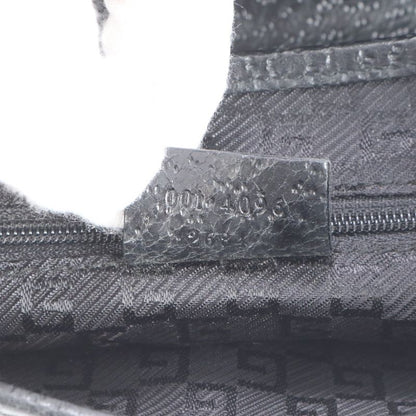 Gucci Bamboo Kandensky 001 4096 Leather Shoulder Bag One Shoulder Black Ladies