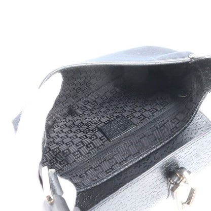 Gucci Bamboo Kandensky 001 4096 Leather Shoulder Bag One Shoulder Black Ladies