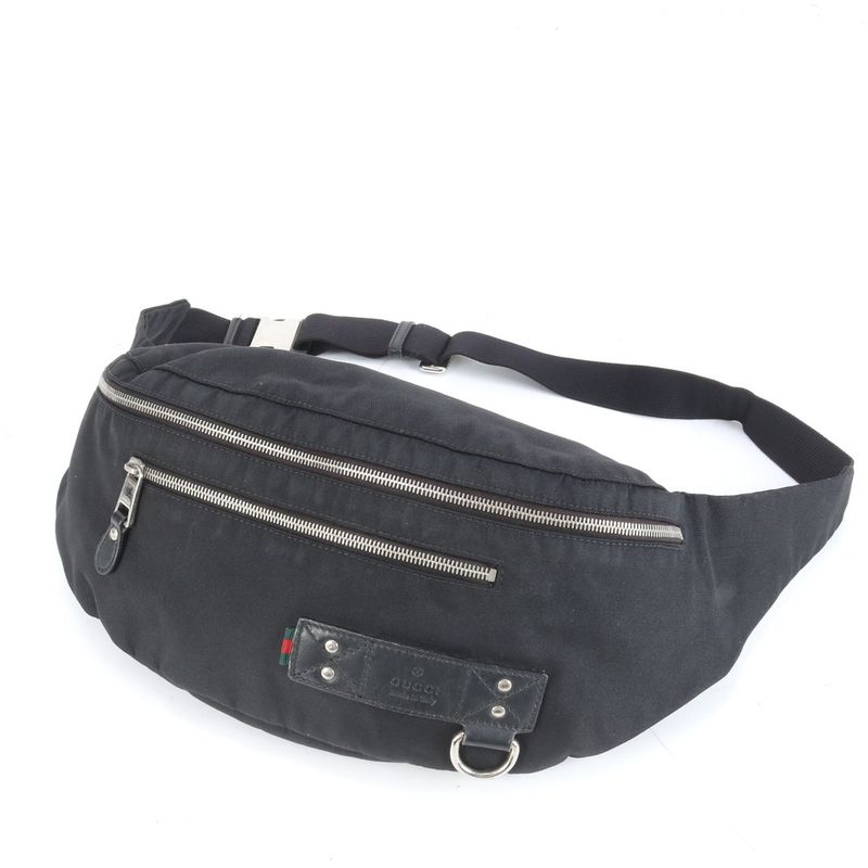 Gucci Sherry Line Abbey 246409 Leather Body Bag Crossbody Body Waist Pouch