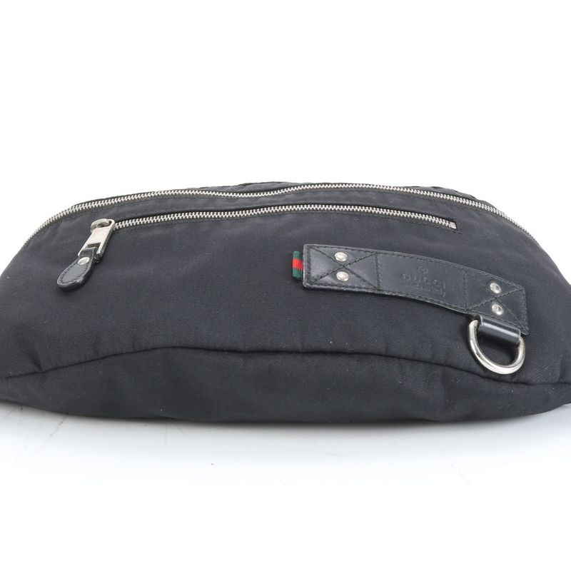 Gucci Sherry Line Abbey 246409 Leather Body Bag Crossbody Body Waist Pouch