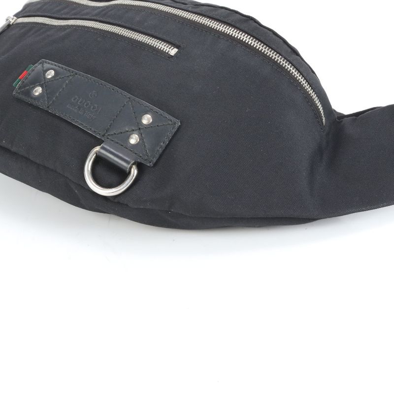 Gucci Sherry Line Abbey 246409 Leather Body Bag Crossbody Body Waist Pouch