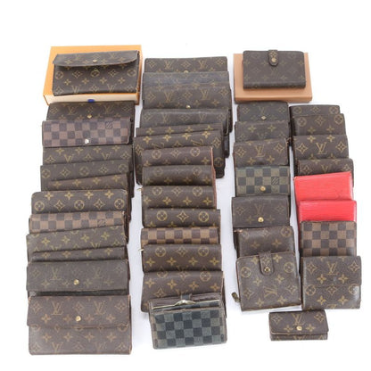 Summary 40-piece Set Louis Vuitton Monogram Damier Epi Leather Long Wallet