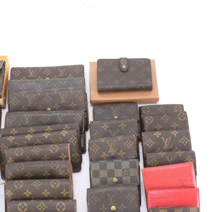 Summary 40-piece Set Louis Vuitton Monogram Damier Epi Leather Long Wallet