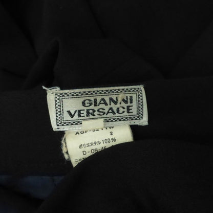 Gianni Versace Gianni Versace Slacks Pants Long Length Embroidery 36 S Black