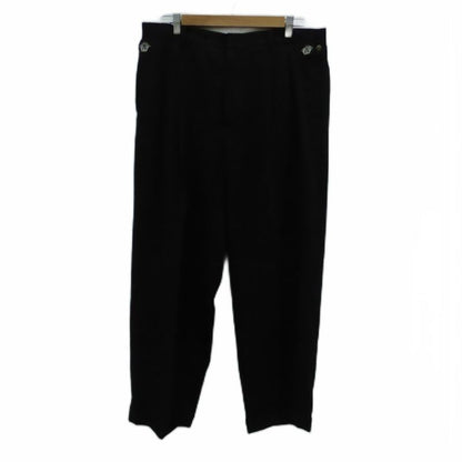 Gianni Versace Gianni Versace Slacks Pants Long Length Embroidery 36 S Black