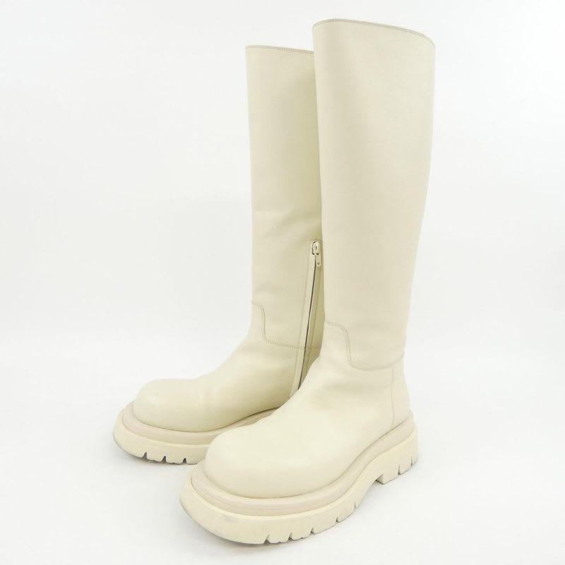 Bottega Veneta Long Size 39 Beige Boots