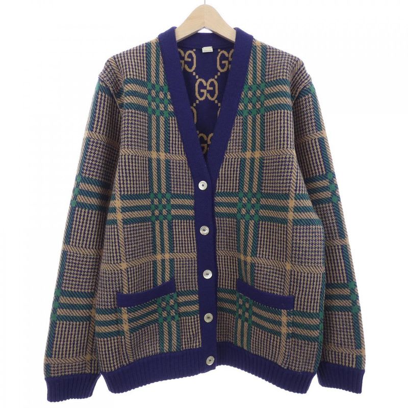 Gucci Xkcfx Navy Cardigan