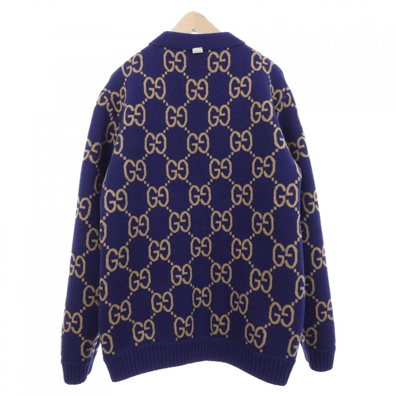 Gucci Xkcfx Navy Cardigan