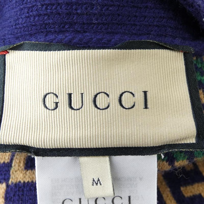 Gucci Xkcfx Navy Cardigan