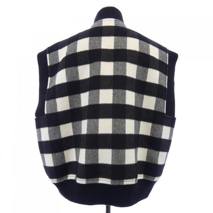 Louis Vuitton Sleeveless Check Bomba Jacket Ftve 62 B09 Vest