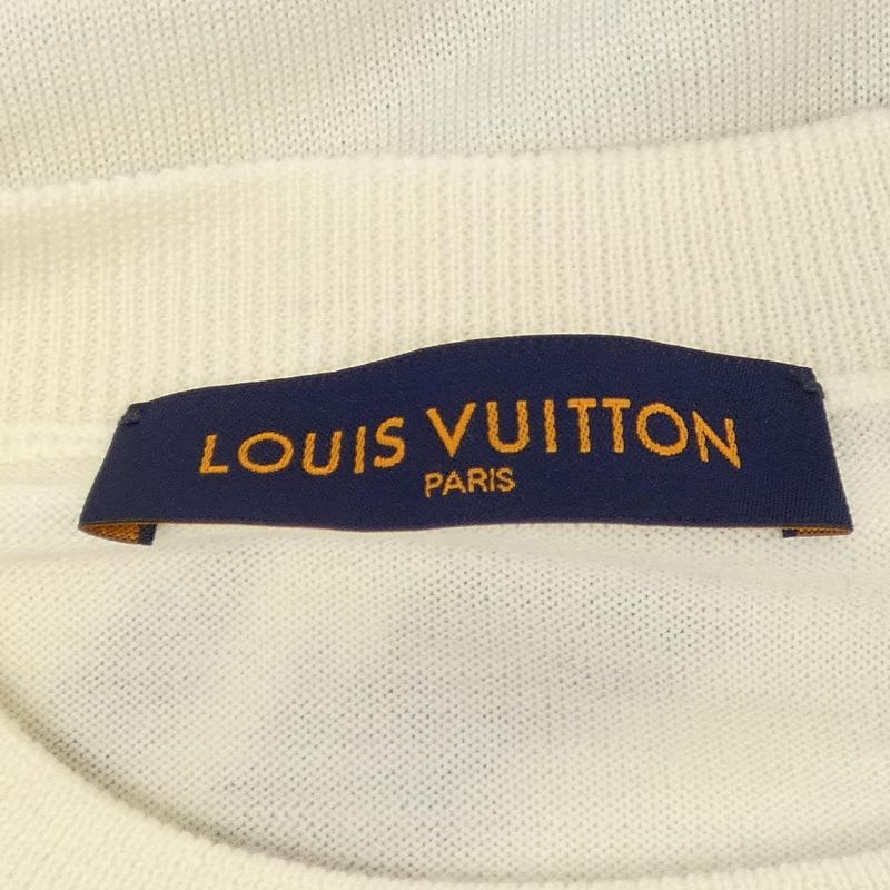 Louis Vuitton Thistle Intarsia Pullover Hon 89 Wx87 Knit