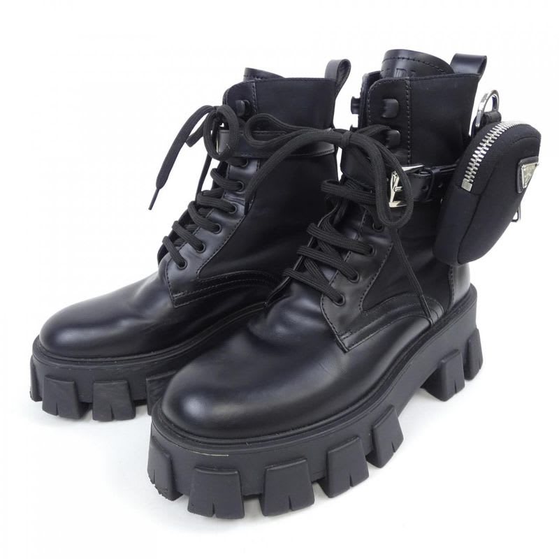 Prada Monolith Triangle Logo 1 T255 M Boots