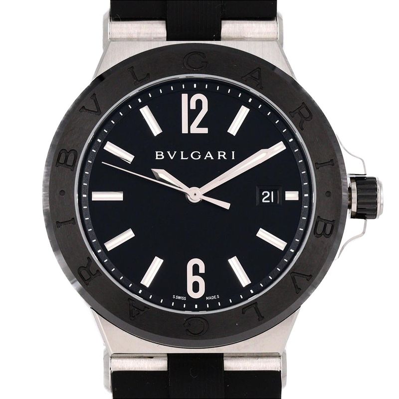Bvlgari Diagono Dg42sc Dg42bscvd SS Automatic Winding