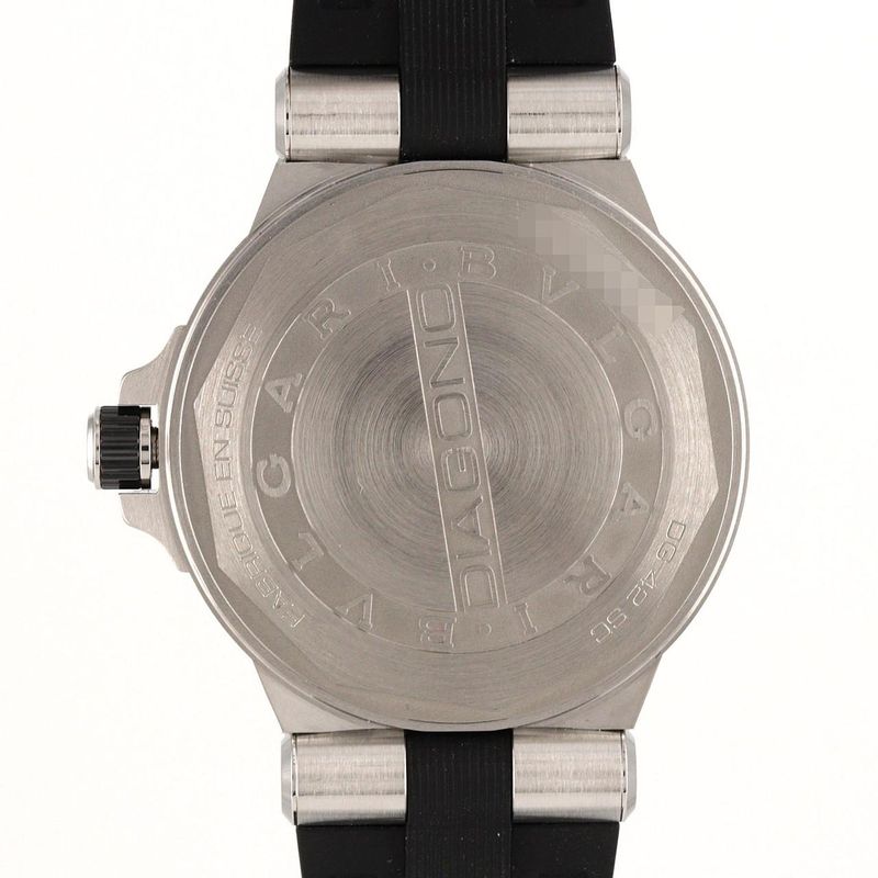 Bvlgari Diagono Dg42sc Dg42bscvd SS Automatic Winding