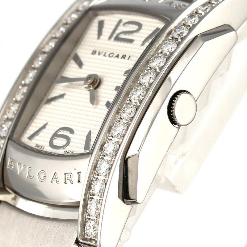 Bvlgari Ashoma D Aa35s Aa35c6sds SS Quartz