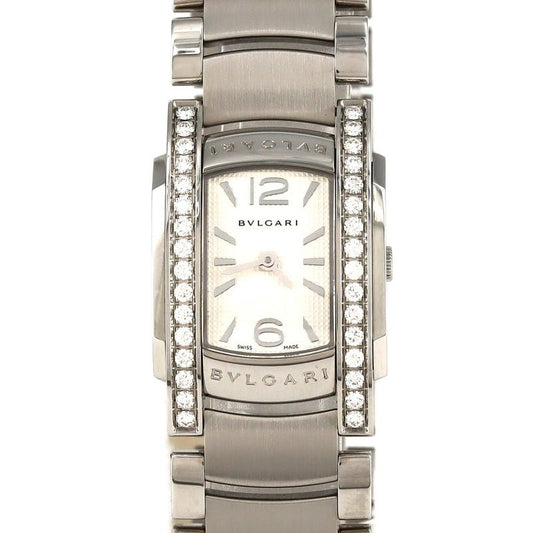 Bvlgari Ashoma D Aa35s Aa35c6sds SS Quartz