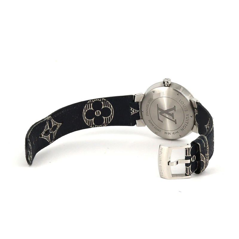 Louis Vuitton Tambour Slim Q2d07 SS Quartz