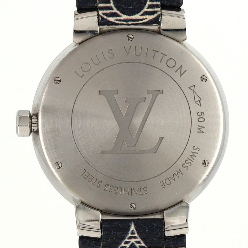 Louis Vuitton Tambour Slim Q2d07 SS Quartz