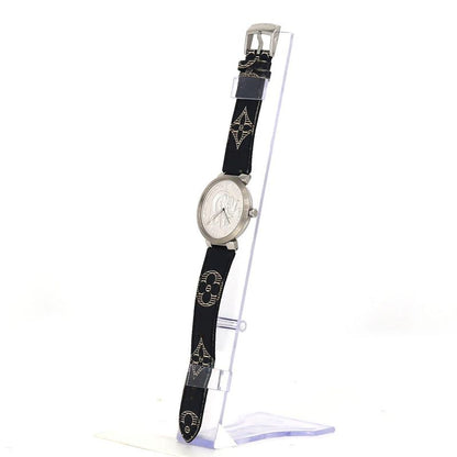 Louis Vuitton Tambour Slim Q2d07 SS Quartz