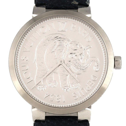 Louis Vuitton Tambour Slim Q2d07 SS Quartz