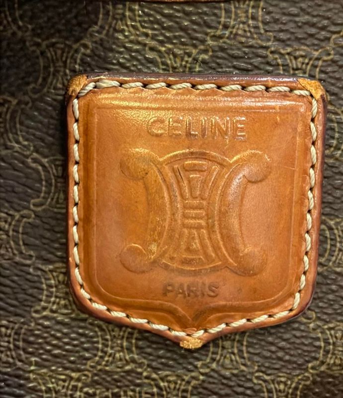 Celine Handbag Mini Boston Bag Macadam Women's Celine