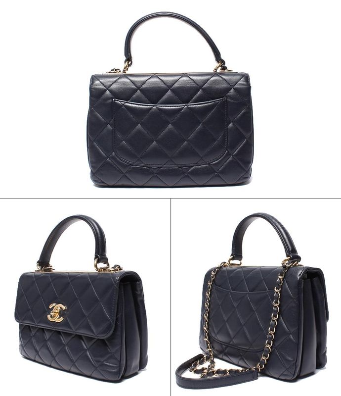 Chanel 2way Chain Shoulder Bag Handbag Shoulder Gold Hardware Lambskin Matelasse