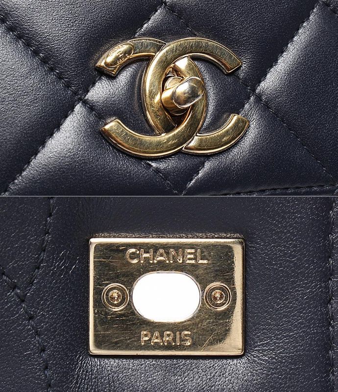 Chanel 2way Chain Shoulder Bag Handbag Shoulder Gold Hardware Lambskin Matelasse