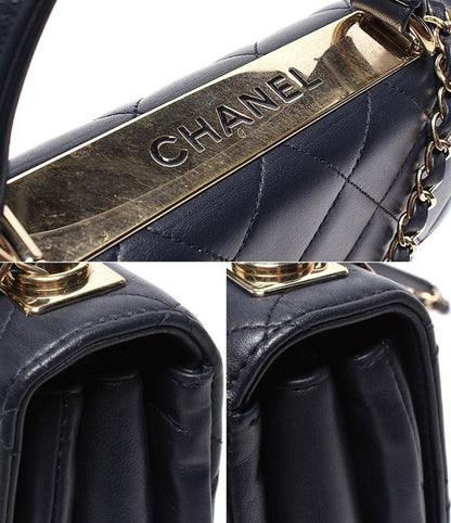 Chanel 2way Chain Shoulder Bag Handbag Shoulder Gold Hardware Lambskin Matelasse