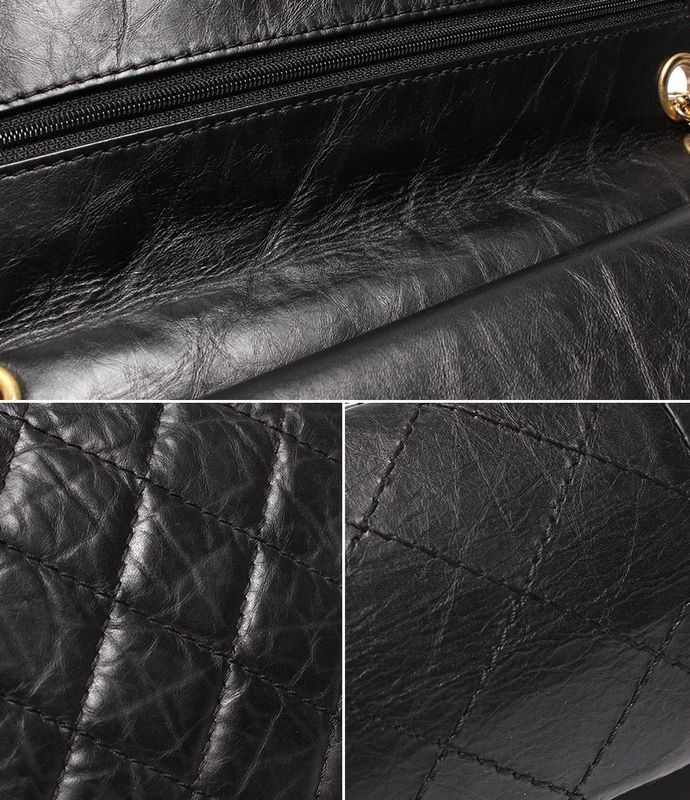 Chanel Chain Shoulder Bag 2.55 Double Flap Double Chain Matelasse Lambskin Gold