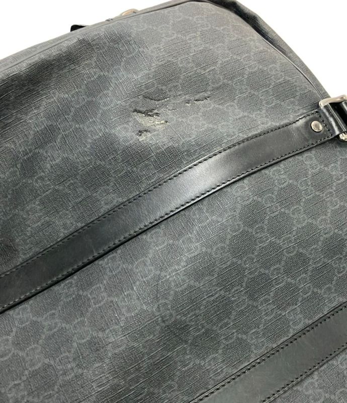 Gucci Briefcase Shoulder Bag 2WAY GG Supreme 337081 493075 Men's Gucci