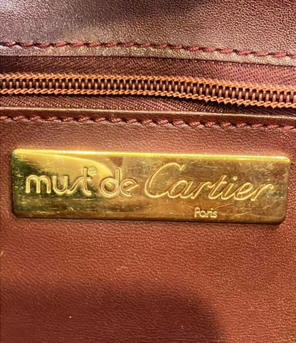 Cartier Shoulder Bag Crossbody Must Line Ladies Cartier